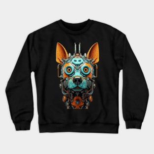 Industrial Punk Dogs by Liza Kraft 8.0 Crewneck Sweatshirt